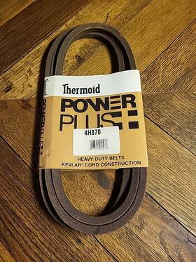 4h870 Thermoid Power Plus V-belt 1/2 Inch X 87 Usa Neoprene / Aramid Kevla