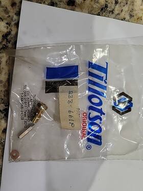 233-661 Tillotson Mercury 233 661p Needle And Seat Repair Kit Nos New Old Stock