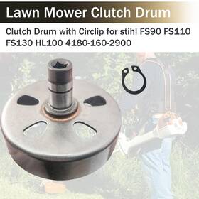 4180-160-2900 Top Mld Auto Clutch Drum And Circlip Set For Fs90 Fs110 Fs130 Hl100 Equipment Needs