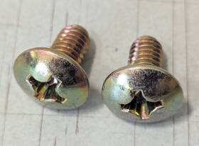 100-5486 Toro Lot Of 2 Genuine Phillips Head Screws New Oem Lawn-boy