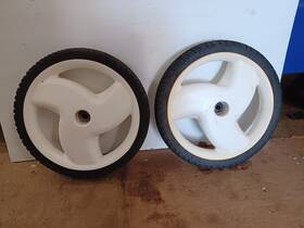 105-3002 Toro Oem 2 12 1/2 X2 Rear Wheel Set