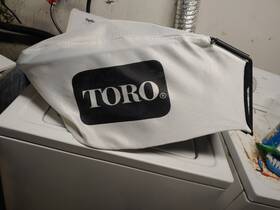 107-3785-03 Toro Oem Grass Catcher Bag And Frame 22 Inch Lawnmowers 13 11 26 Bottom Top