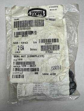 140-8351 Toro 109-3537 Oem Complete Seal Kit Superseded To Hydro Gear