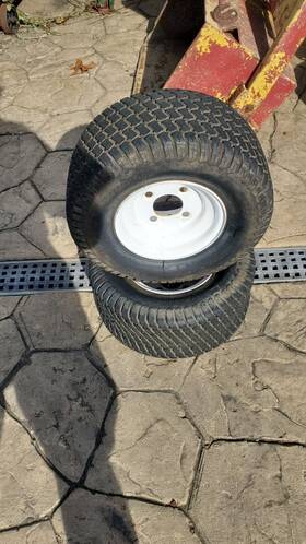 131-3671 Toro 119-3473 4 Bolt Wheel And Tire Assy. Oem #131-3671. Super Turf Tread. Quantity 2