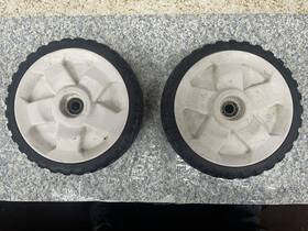 119-3822 Toro 8 Inch Wheels For 22 Recycler Lawn Mower. With Bolts 1a