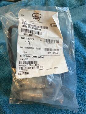 120-4367 Toro Genuine Charge Coil Asm Part#