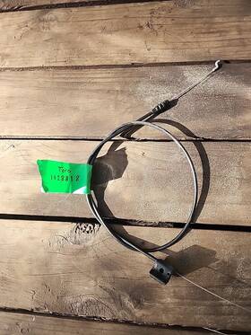 112-8818 Toro 127-0733 Oem Original Brake Cable Used