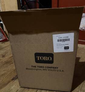 145-1538 Toro Lawn Mower Chute Kit For Black 2.6 Lb
