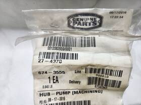 27-4370 Toro Hub Pump Machining Groundsmaster Genuine Oem Part Nos