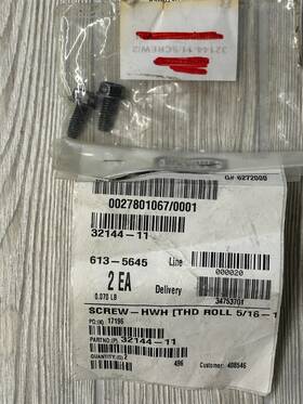 32144-11 Toro Genuine Hex Washer Head Thread Forming Screw Oem Lawn-boy Qty 2