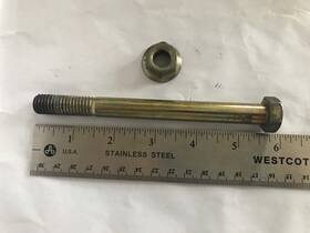 325-22 Toro Time Cutter Front Caster Wheel Bolt And Nut #325-22