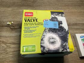 53799 Toro New 1-inch Jar Top Valve With Flow Control