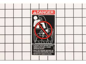 94-8079 Toro Genuine Oem Part # Danger Decal