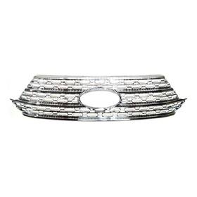 Abs505 Trim Illusion Chrome Grille Overlay Fits 2020-2021 Ford Explorer Xl Xlt