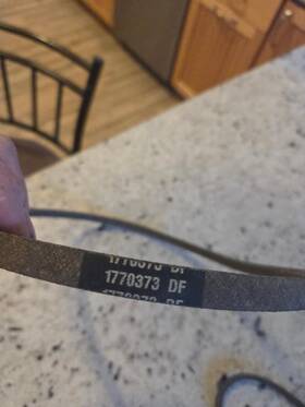 1108475 Troy-bilt 1770373 Oem Factory Belt
