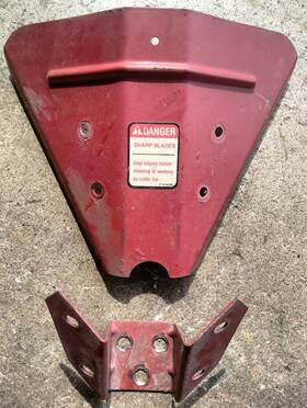1908177010 Troy-bilt 1901065 Trailblazer Sickle Mower Weed Deflector Mtd Mount