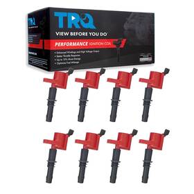 Ica64248 Trq Ignition Coil Set Compatible With 04-08 Ford 05-08 Lincoln 06-08 Mercury