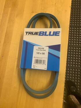 248-056 True Blue Stens Trueblue Belt 1/2 Inch X 56