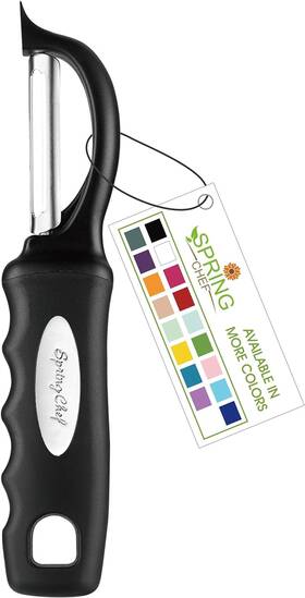 6525638 Trufuel Premium Swivel Vegetable Peeler Soft Grip Handle And Ultra Sharp Stainless Stee
