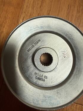 1a646025810 Tuff Torq 24255s Genuine Oem V-groove Drive Pulley 4.25ftft Dia. Splined Bore