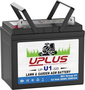 Ebu1-4 Uplus New Technology Battery U1 Riding Lawn Mower 12v Garden Tractors Maintenance