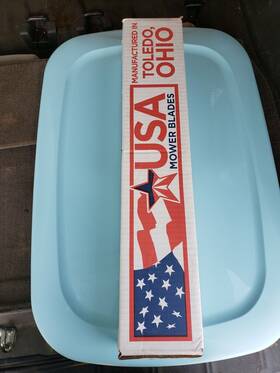 Usmb-bol-742-0610-002 Usa Mower Blades 2 38 Inch Deck Usmb-ayp-339bp