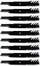 Usmb-kes-1520842-mulch-009 Usa Mower Blades Toothed For Kees Hustler Deck 074477440010