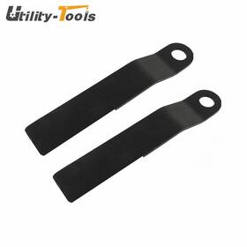 Ut4761276 Utility-tools 2 Pack Heavy Duty Steel Ar400 Mower For King Skidsteer Brush Hog Cutter Blades