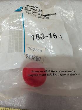 188-16-1 Walbro Nos Oem Primer Bulb Bt2