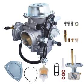 Waltyotur 903036927812 Carburetor And Fuel Gas Petcock Valve Filter Replacement For Yamaha Griz
