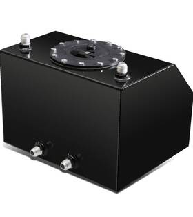 Waltyotur 903036933257 4 Gallon Coated Aluminum Fuel Cell Gas Tank And Level Sender For Racing/drift Inch