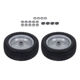 Wa3839121ur Waltyotur 2-pcs 13x5.00-6 Tire And Wheel Flat Free 3.4ft Axle Hole For Lawn Mower Solid Tires