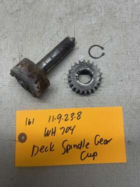 5-2321 Wheel Horse 3724 Early Mower Deck Spindle Spur Gear And Cup