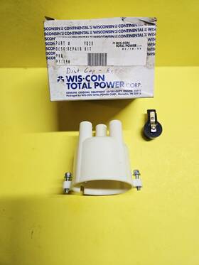 Yq-28 Wiscon Yq28 Wis-con Distributor Cap And Rotor Button Case New Holland Wisconsin
