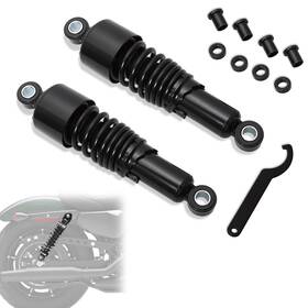 Tk-g-0237-b Wowtk 10.5 Inch 267mm Rear Shocks Left And Right For Harley Sportster 200