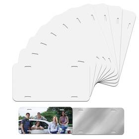 Xh-lpb02 Xiheyomi 10 Pack Aluminum License Plate Blanks For Sublimation Custom Designs