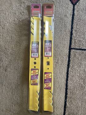 Mtd-22-ec Xtreme 037049933143 Performance Mower Mulching Blade For Inch Lot Of 2