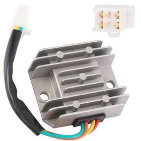 Y-zl02-t209 Yinncke Voltage Regulator Rectifier 4 Wire Fits For Gy6 50cc 60cc 80cc 125cc 150cc Cg