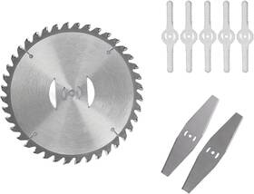 3913521 Yoakaiax Grass Trimmer Blade Heads Replacements Lawn Mower Brush Cutter Blades Black