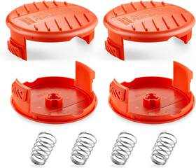 Ywtesch 652054508515 Trimmer Line Cap And Spring For Black Decker Replacement Spool