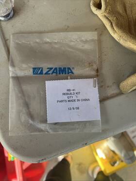 Rb-41 Zama Genuine Carburetor Rebuild Kit Bay Drawer 905 E