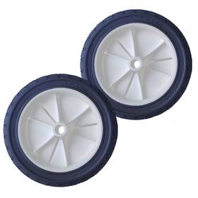 Zp1r Zweipappel Pair Of Wheels Universal Replacement For Lawn Mower And Carts 7x1