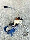 42" Murray Shifter Lever W/bracket 94043ZMA, 1001302E701MA. Fixed Price $39.99.