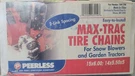 Max-trac Tire Chains Part 1061756. Fixed Price $19.00.