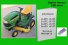 John Deere LA105 LA115 LA125 LA135 LA145 LA155 LA165 LA175 Manual See Desc.. Fixed Price $24.99.