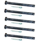 5PK Shear Pins With Cotter For Walker 8067-10 All Decks Aluminum Gear. Fixed Price $17.97.