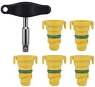 6 Pack Oil Drain Plug Compatible With Ford F150 Mustang Bronco Explorer .... Fixed Price $24.24.