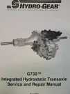 Sears Craftsman 917.289472 GT5000 Hydro Gear G730 Garden Tractor Service Manual. Fixed Price $72.99.