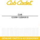 Cub Cadet KM-132BA0616 Cylinder Small 6X16 Flanged Bolt FX850V-AS47 Engines. Fixed Price $8.95.