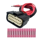 Lizapus 16 Pin Headlights Connector Harness Wire Compatible With Ford Mustang.... Fixed Price $22.21.